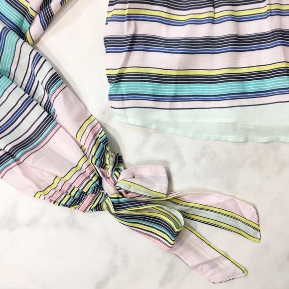 NWOT Wildfox Little Black Boots Striped Top - Picture 7 of 9